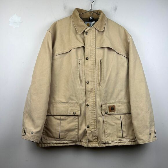 Carhartt Men's Chore Heavy Jacket Jacket Size Large - Picture 1 of 8